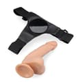 Miniatyrbild 6 av 6: Victor 19,5 cm sugbar strap-on dildo