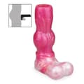Miniatyrbild 2 av 4: Öppen hund penis slida 14,5cm - Manliga onanister