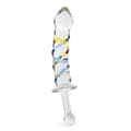 Miniatyrbild 1 av 4: Goddess Glass Dildo - LOVE AND VIBES Collection Multicolor