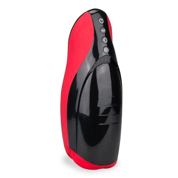 Legend Heated and Vibrating Suction Masturbator Red