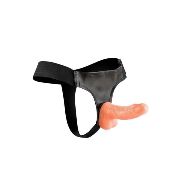 Realistisk anal strap-on dildo - LOVE &amp; VIBES - Liten - Mjuk och flexibel konsistens
