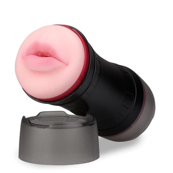 Masturbator - Polaris - Vagina och Mun - Djup 19cm - Diameter 8,8cm