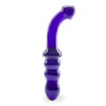 Miniatyrbild 3 av 4: Glasdildo Blåbärsvaginal eller anal dildo för män eller kvinnor