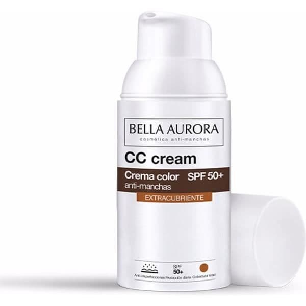 Smink - BELLA AURORA - CC Cream Extracubriente SPF50+ - Vit - Vuxen