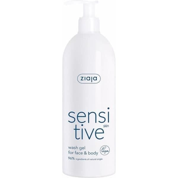 Rengöringsgel för ansikte och kropp - ZIAJA - Sensitve - Unisex - Känslig hud