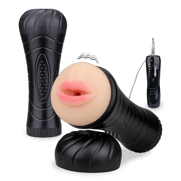 Masturbator med vibrerande mun