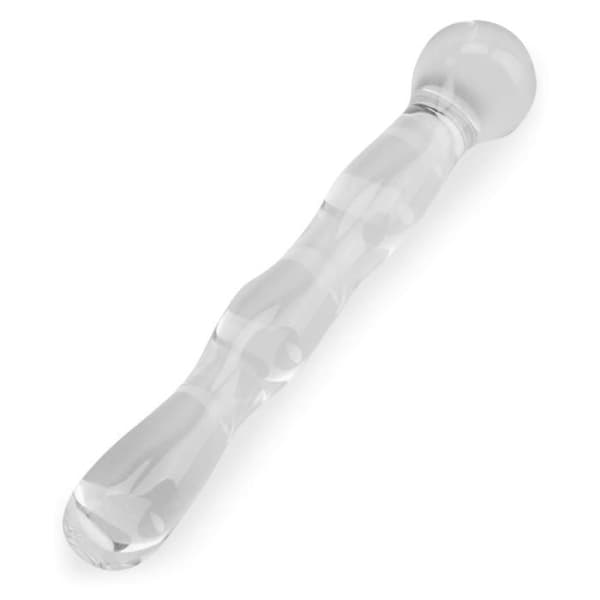 Simplicity glas dildo vaginal eller anal dildo för män eller kvinnor