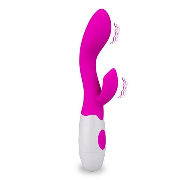 Liten kraftfull kaninvibrator i silikon