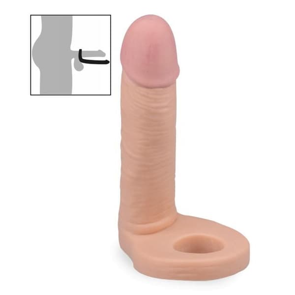 Dildo för dubbel penetration Tjock Realistisk icke-kött