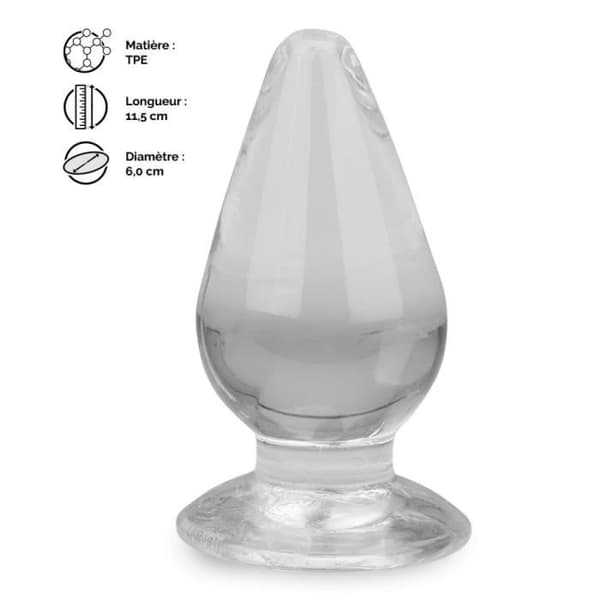 Softy Crystal transparent suganalplugg