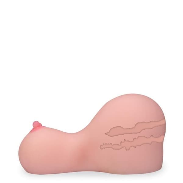 Realistisk rumpa manlig onanator med bröst 2,0 kg Thalia - LOVE AND VIBES Light Skin Collection