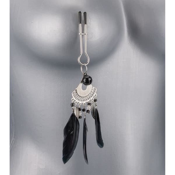 Cabaret Nipple Clamps - Svart - Vuxen - Nej - Nej