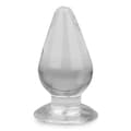 Miniatyrbild 1 av 4: Mjuk transparent sugkopp analplugg - LOVE AND VIBES Crystal Collection