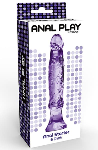 ToyJoy Anal Starter Dildo Purple 16 cm Analdildo