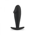 Miniatyrbild 3 av 3: Liten Ultra Soft Black Anal Plug - Plug and Play Collection