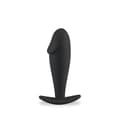 Miniatyrbild 1 av 3: Liten Ultra Soft Black Anal Plug - Plug and Play Collection