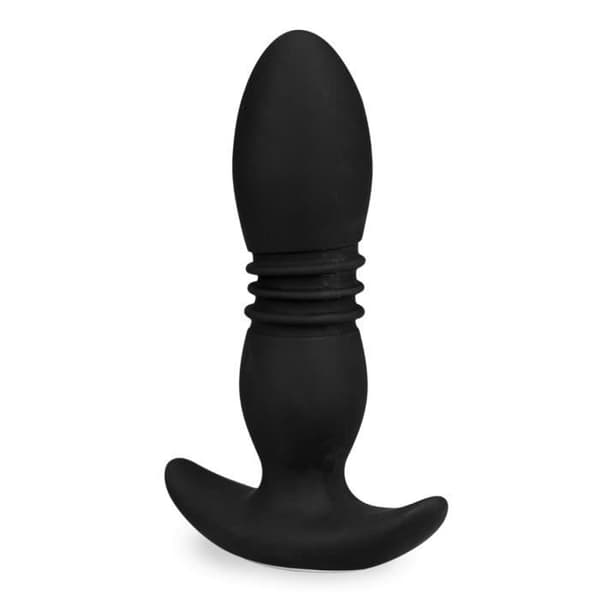 Marcelo vibrerande och upp-och-ned analplugg - LOVE AND VIBES Collection Black
