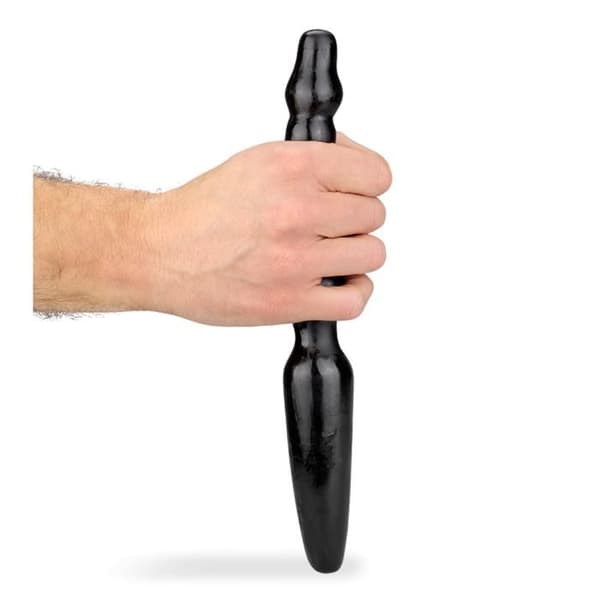 Dubbla analpluggar i PVC - Dada - Dubbla analpluggar - 6 bollar - Mjuk plugg - Vit