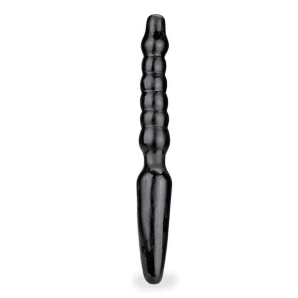 Dubbla analpluggar i PVC - Dada - Dubbla analpluggar - 6 bollar - Mjuk plugg - Vit