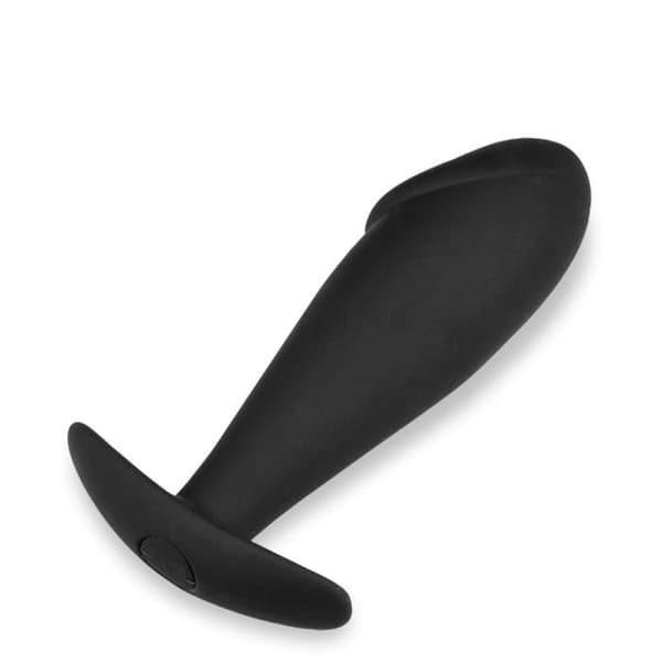 Liten svart analplugg Ultra Soft nr