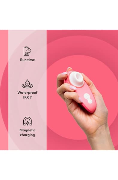 Womanizer Liberty 2 Vibrant Rose Air pressure vibrator