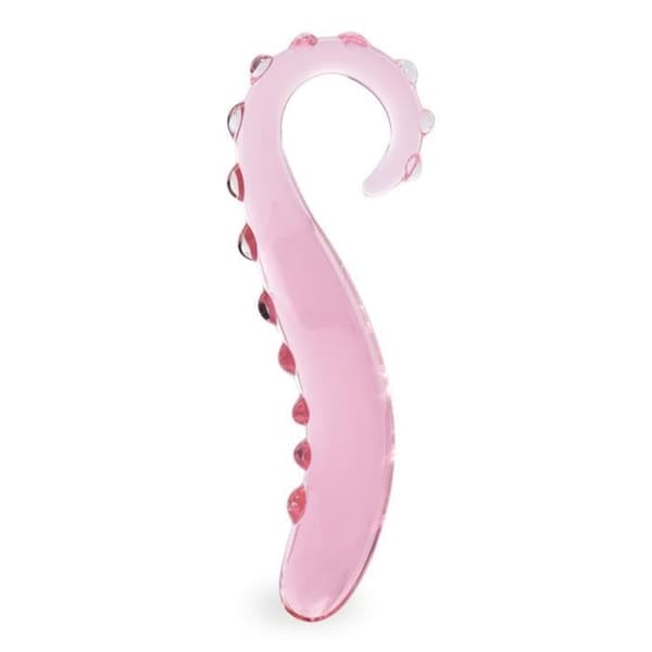 Dildo glasdildo Bläckfisk vaginal eller anal dildo för man eller kvinna