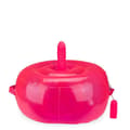Miniatyrbild 3 av 4: Rund uppblåsbar kudde med Ride Me vibrerande dildo - LOVE AND VIBES Pink Collection