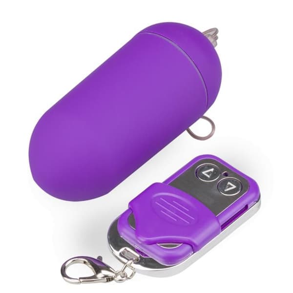 Fjärrstyrt vibrerande ägg XL - KÄRLEK OCH VIBRATIONS - trådlöst för kvinnor och par