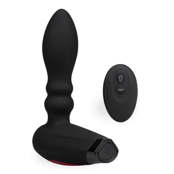Bom vibrerande uppblåsbar analplugg - LOVE AND VIBES Collection