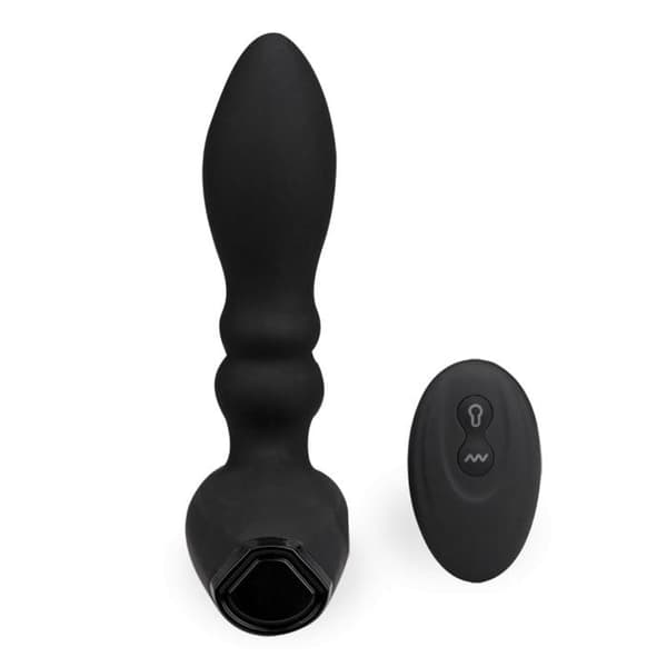 Bom vibrerande uppblåsbar analplugg - LOVE AND VIBES Collection