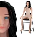 Miniatyrbild 1 av 4: Uppblåsbar docka sittande vagina anus