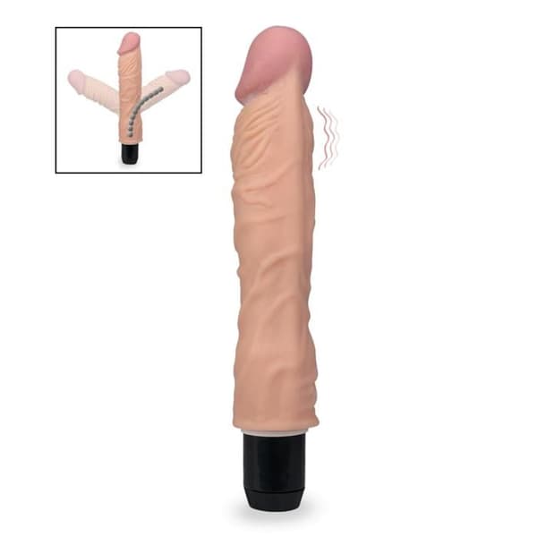 Gode vibro realistisk artikulerad 20,0 cm - för män och kvinnor