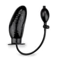 Miniatyrbild 4 av 6: Svart Uppblåsbar Pump Dildo