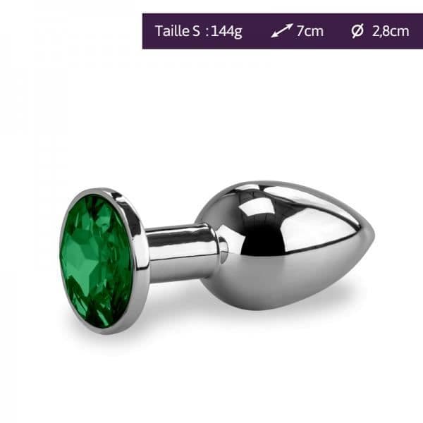 Anal Jewel Rosebud 140gr Small-Emerald Non Emerald