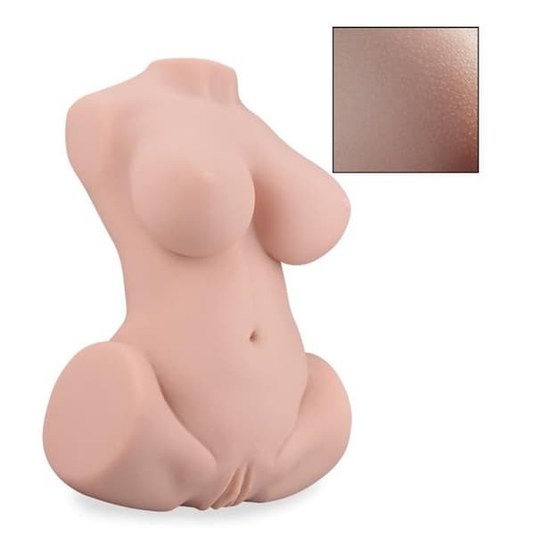 Byst bröst slidan anus realistisk hudstruktur Heïdi 6,0 kg