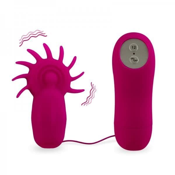 Klitorisstimulator - LOVE &amp; VIBES - 12 vibrerande funktioner - Mjuk silikon - 9 stimulerande språk