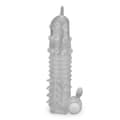 Miniatyrbild 4 av 6: Transparent vibrerande leksak med piggar