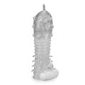 Miniatyrbild 1 av 6: Transparent vibrerande leksak med piggar