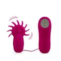 Miniatyrbild 1 av 2: Klitoralstimulator - LOVE &amp; VIBES - Multi Languages - Silikon - 12 vibrationsfunktioner - 7 cm
