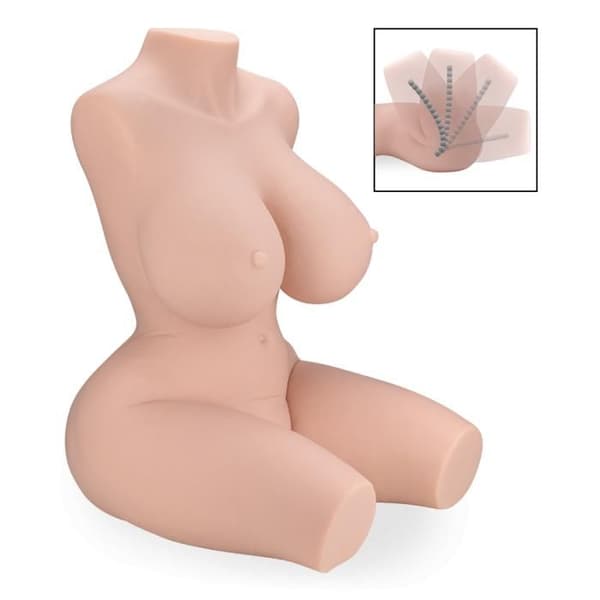 Sidney onanist byst 16,5kg - Manliga onanister