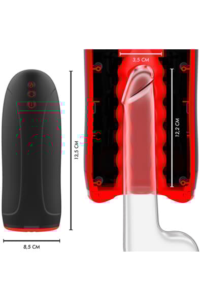 Swing-R Heating Effect & Vibration Masturbator Automatisk masturbatr