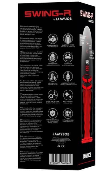 Swing-R Heating Effect & Vibration Masturbator Automatisk masturbatr