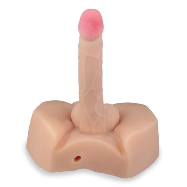 Vaginmasturbator och dildo