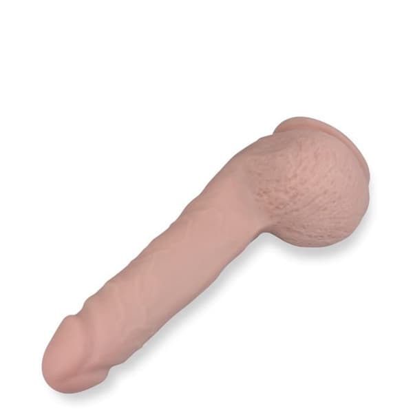 Realistisk sugpropp med testiklar 19,5cm - LOVE AND VIBES