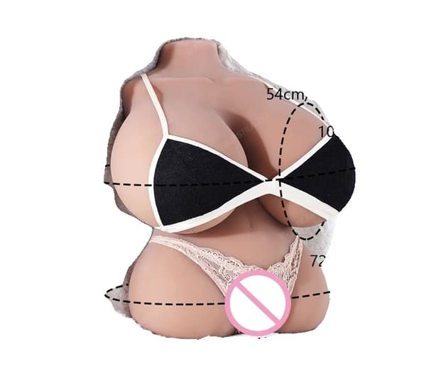 Realistiska sexdockor, mjuka stora bröst, riktiga vaginamasturbatorer, 15kg