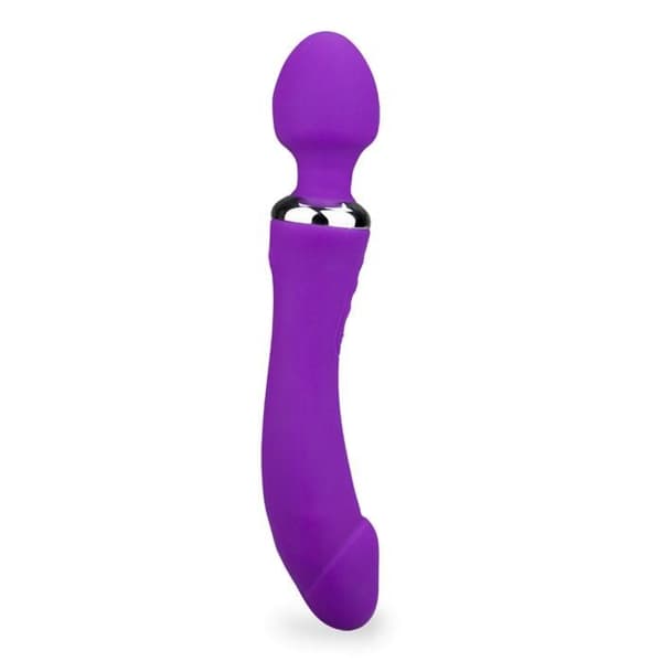 Vibromassager Wand 2-i-1 värmande Treat