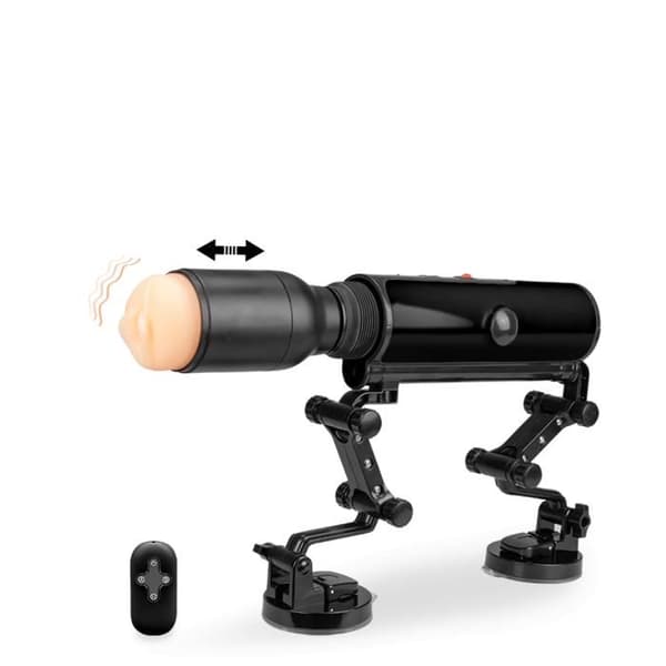 Fucking maskin med vibratorisk masturbator - KÄRLEK OCH VIBBAR