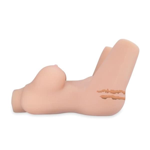 Ledad onanistbyst 3,0 kg Beige