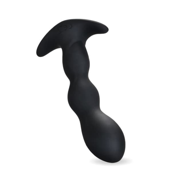 Anal prostata sexleksak - 12 lägen USB anal plugg - Svart - Vuxen - Anus - 13cm x 3,5cm
