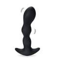 Miniatyrbild 1 av 4: Anal prostata sexleksak - 12 lägen USB anal plugg - Svart - Vuxen - Anus - 13cm x 3,5cm